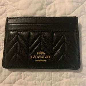 Coach Leather Credit Card Holder